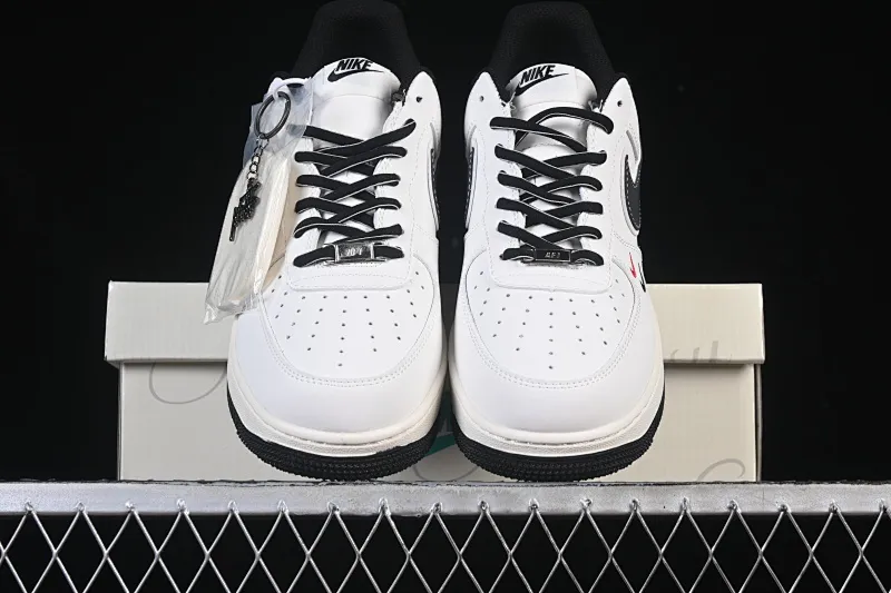 All categories Nk Air Force 1 Air Force series Nk Air Force 1 Low Air Force low-top Nike Air Force 1'07 Low Stusi co-branded beige hook black bottom Air Force 1 low-top casual sneakers CS5288-037